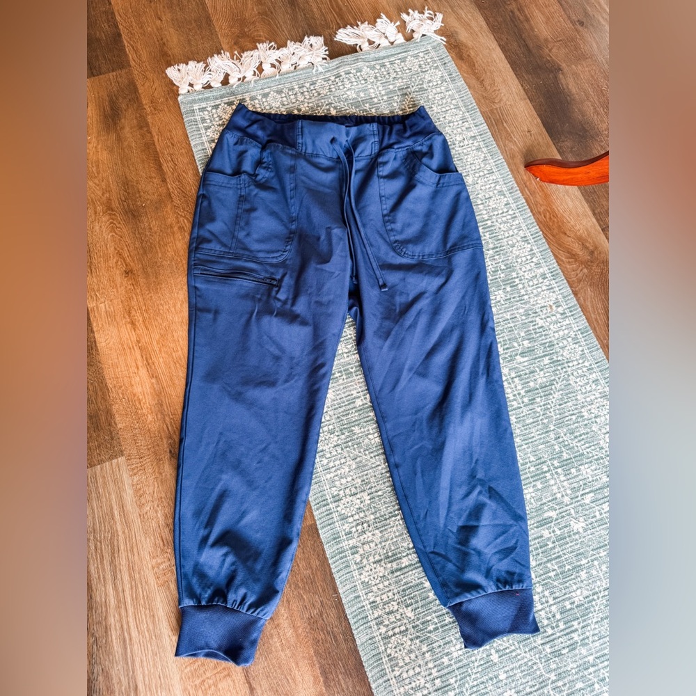 Navy Blue Jogger Pants